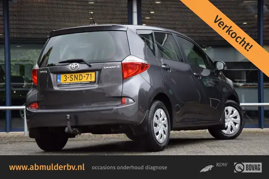 Toyota Verso-S 1.3 VVT-i Comfort | Org. NL | 1e Eigenaar&Dealer Onderhouden | APK 11-2026 | Trekhaak | Airco | Slechts 47.000km NAP! | Multifunctioneel Stuur |