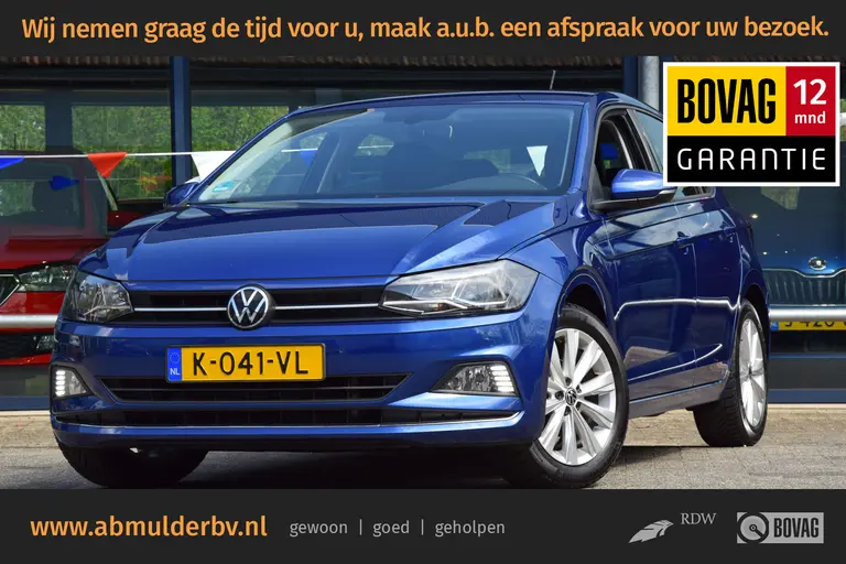 Volkswagen Polo 1.0 TSI Highline DSG Automaat | Org. NL | BOVAG Garantie | Trekhaak | Adaptive Cruise | Stoelverwarming | PDC Voor&Achter | 16'' Velgen | Apple Carplay/Android Auto | afbeelding 1