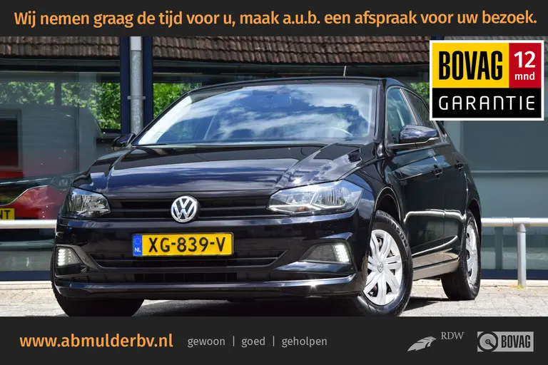 Volkswagen Polo 1.0 MPI Comfortline | BOVAG Garantie | All Season Banden | Parkeersensoren Achter | Speed Limiter | Bluetooth Telefoonverbinding | Goed Onderhouden | afbeelding 1