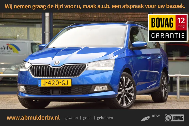 Skoda Fabia Combi 1.0 TSI 96PK Business Edition | Org. NL | BOVAG Garantie | Navigatie | Apple Carplay/Android Auto | 16'' Velgen | PDC Achter | LED Dagrijverlichting | Cruise Control | afbeelding 1