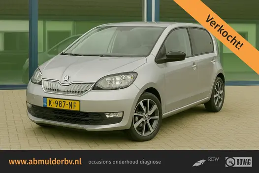 Skoda Citigo e-iV EV Style | Org. NL | BOVAG Garantie | PDC Achter | Stoelverwarming | Multifunctioneel Stuur | 16'' Velgen |
