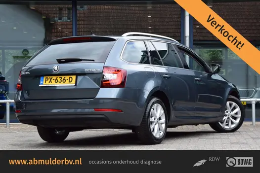 Skoda Octavia Combi 1.0 TSI Greentech Style Business | Org. NL | BOVAG Garantie | Full LED | Half Leder | PDC Voor&Achter | Stoelverwarming | Sportstuur | Cruise Control |