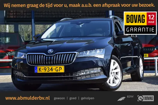 Skoda Superb Combi 1.5 TSI ACT 150PK Business Edition DSG Automaat | Org. NL | BOVAG Garantie | Apple Carplay/Android Auto | Elektrische Bestuurdersstoel | Verwarmde voorruit / Stoelen |