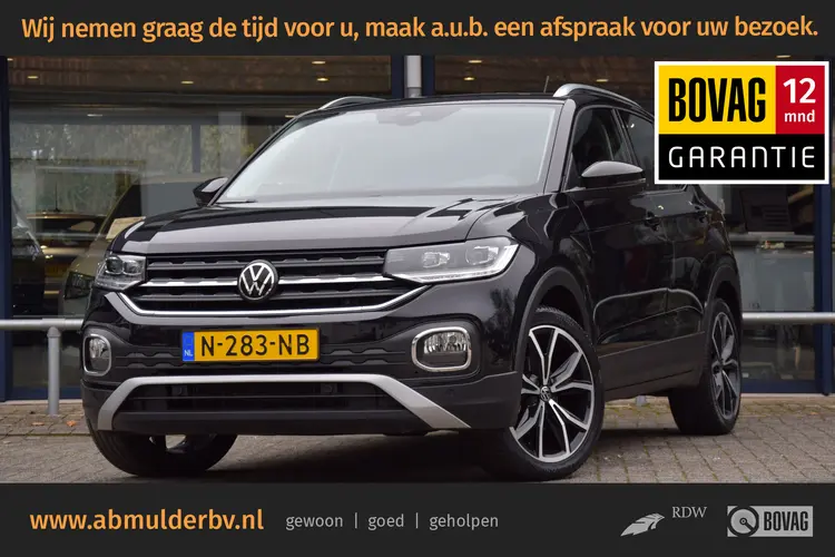 Volkswagen T-Cross 1.0 TSI 110PK Style Executive Advance DSG Automaat | Org. NL | BOVAG Garantie | 18'' Velgen | Camera | Adaptive Cruise Control | Climate Control | Full LED |