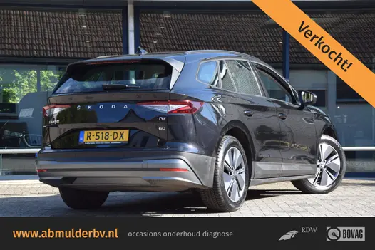 Skoda Enyaq iV 60 | BOVAG Garantie | Org. NL | SOH 94.83% | Cruise & Climate Control | Achteruitrijcamera | 19'' Velgen | Apple Carplay/Android Auto | Lane Assist |  Full LED |