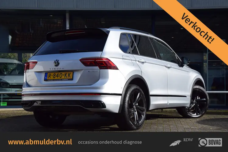 Volkswagen Tiguan 1.4 TSI 150PK eHybrid R-Line Business+ DSG Automaat PHEV Plug-in Hybride | SOH 93% | Org. NL | BOVAG Garantie | Trekhaak | Full LED | Vitrual Dashboard | Camera |