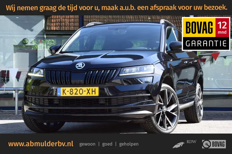 Skoda Karoq 1.5 TSI 150PK ACT Sportline Business | BOVAG Garantie | Org. NL | Trekhaak | Vitrual Cockpit | Achteruitrijcamera | Stoel&Stuurverwarming | 19'' Velgen | Full LED | afbeelding 1