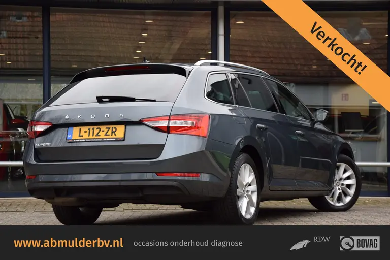 Skoda Superb Combi 1.5 TSI 150K ACT Business Edition DSG Automaat | Org. NL | BOVAG Garantie | Adaptive Cruise Control | Full LED | 17'' Velgen Met All Season Banden | PDC Voor&Achter | afbeelding 1