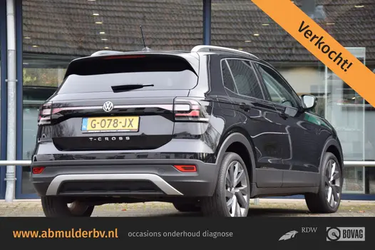 Volkswagen T-Cross 1.0 TSI Style DSG Automaat | Org. NL | BOVAG Garantie | Vol lederen bekleding met stoelverwarming | Adaptive Cruise Control | BEATS Audio | PDC V&A +Camera |