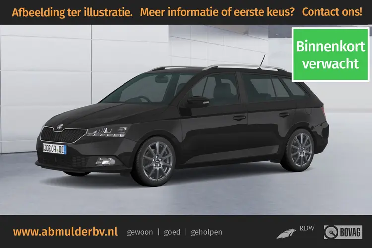 Skoda Fabia Combi 1.0 TSI 96PK Business Edition | Org. NL | BOVAG Garantie | Cruise & Climate Control | Navigatie | Parkeersensoren Achter | Multifunctioneel Stuur |