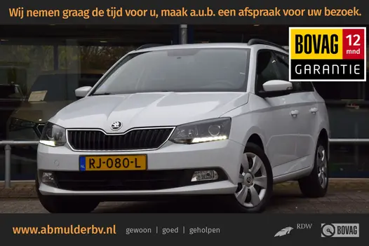 Skoda Fabia Combi 1.0 TSI Ambition | Org. NL | BOVAG Garantie | Trekhaak | Cruise Control | Airconditioning | LED Dagrijverlichting | Goed Onderhouden! |