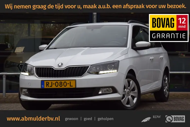 Skoda Fabia Combi 1.0 TSI Ambition | Org. NL | BOVAG Garantie | Trekhaak | Cruise Control | Airconditioning | LED Dagrijverlichting | Goed Onderhouden! |