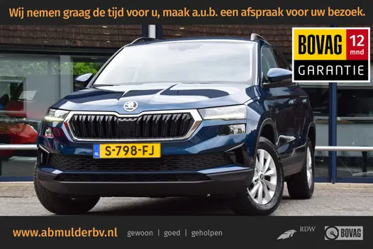 Skoda Karoq 1.0 TSI 110PK Business Edition | Org. NL | incl. BOVAG / Fabrieksgarantie | Navigatie | Full LED | Stoel&Stuurverwarming | Elektrische Kofferklep | Alcantara Bekleding |