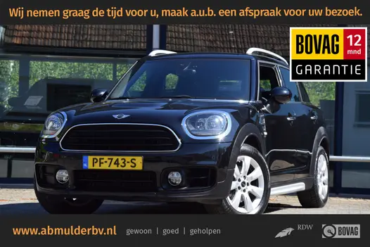 MINI Countryman Mini 1.5 Cooper Salt | Org. NL | BOVAG Garantie | Trekhaak | Navigatie | 17'' Velgen | Bluetooth Telefoonverbinding | Cruise & Climate Control | PDC Achter |