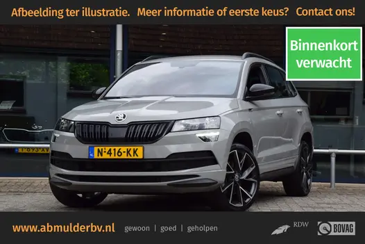 Skoda Karoq 1.5 TSI 150PK ACT Sportline Business DSG Automaat | BOVAG Garantie | Vitrual Dashboard | Adaptive Cruise Control | Apple Carplay/Android Auto | Stoelverwarming | Voorruit verwarming |