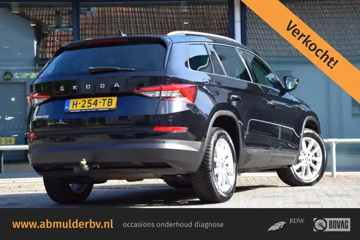 Skoda Kodiaq 1.5 TSI 150PK Business Edition 7p / 7 persoons DSG Automaat | BOVAG Garantie | Org. NL | Trekhaak | Camera | Half Leder | Full LED | Cruise&Climate Control | 18'' Velgen |