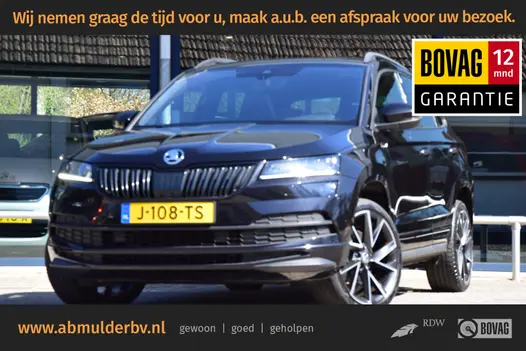 Skoda Karoq 1.5 TSI ACT Sportline Business | Org. NL | BOVAG Garantie | Panoramadak | Virtual Dashboard | Elektrische Achterklep | Achteruitrijcamera | 19'' Velgen | Stuur&Stoelverwarming |