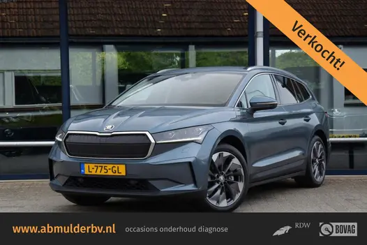 Skoda Enyaq iV 80 | SOH 94.42% | Trekhaak | Warmtepomp | Apple Carplay/Android Auto | Adaptive Cruise Control | Stuurwiel verwarming |