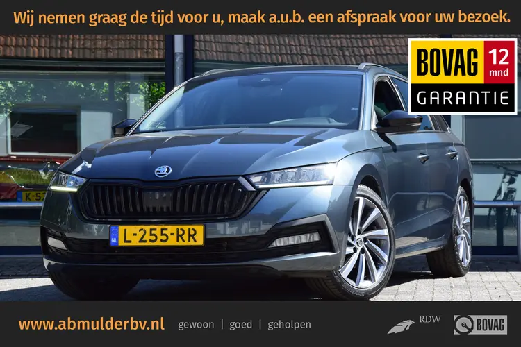 Skoda Octavia Combi 1.5 e-TSI 150PK Sport Business DSG Automaat | BOVAG Garantie | Org. NL | Adaptieve Cruise Control | Virtual Cockpit | Apple Carplay/Android Auto | 18'' Velgen | Full LED |