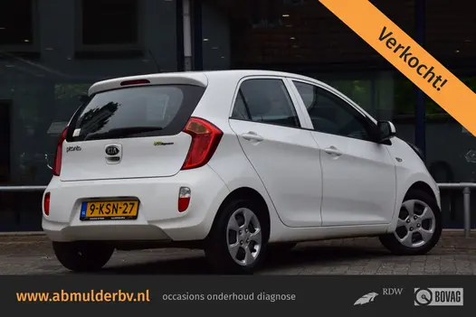 Kia Picanto 1.0 CVVT ISG Comfort Pack 70PK 5-Deurs | Origineel NL | Airconditioning | Slechts 68.000km NAP! | Centrale Vergrendeling | Elektrische Ramen | Incl. Nieuwe APK! |