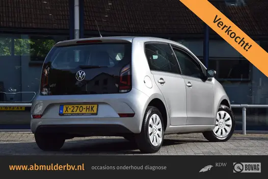 Volkswagen up! 5-drs 1.0 66PK | Org. NL | BOVAG Garantie | Airco | Bleutooth | DAB | Smartphone integratie | All Season Banden | Elektrische Ramen | Lane Assist |
