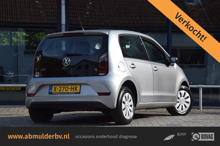Volkswagen up! 5-drs 1.0 66PK | Org. NL | BOVAG Garantie | Airco | Bleutooth | DAB | Smartphone integratie | All Season Banden | Elektrische Ramen | Lane Assist |