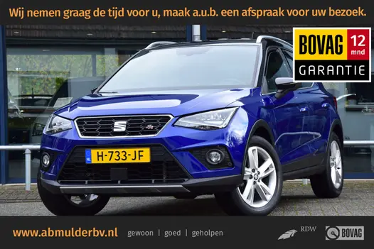 SEAT Arona 1.0 TSI 115PK FR Business Intense DSG Automaat | Org. NL | BOVAG Garantie | Virtual Cockpit | Camera | Adaptive Cruise Control | Stoelverwarming | BEATS Audio | Carplay |