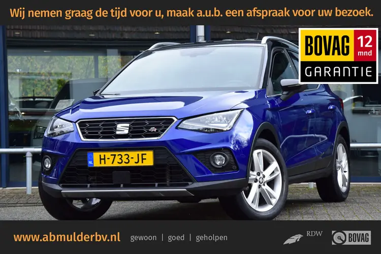 SEAT Arona 1.0 TSI 115PK FR Business Intense DSG Automaat | Org. NL | BOVAG Garantie | Virtual Cockpit | Camera | Adaptive Cruise Control | Stoelverwarming | BEATS Audio | Carplay |