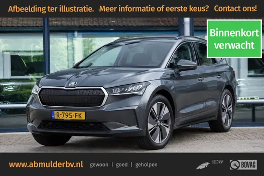 Skoda Enyaq iV 60 | BOVAG Garantie | Org. NL | SOH 92,5% | Cruise & Climate Control | Achteruitrijcamera | 19'' Velgen | Apple Carplay/Android Auto | Lane Assist |  Full LED |