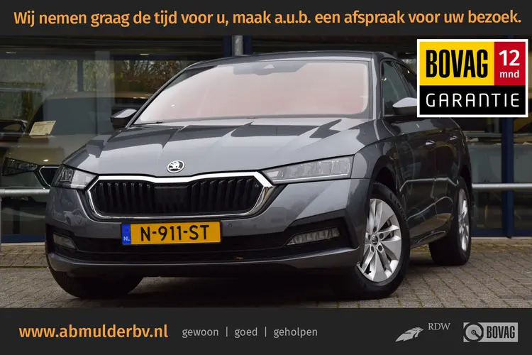 Skoda Octavia 1.0 e-TSI Business Edition DSG Automaat | Rijklaar incl. BOVAG Garantie | Org. NL | Full LED | Apple Carplay/Android Auto |  Virtual Cockpit | Stoelverwarming | Elektrische Klep | Cruise Control |