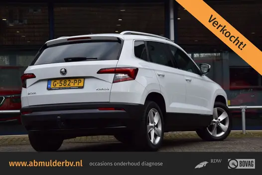 Skoda Karoq 1.0 TSI Ambition Business DSG Automaat | Org. NL | BOVAG Garantie | Trekhaak | Virtual Cockpit | Panoramadak | Stoelverwarming | Achteruitrijcamera | Navigatie | Carplay |