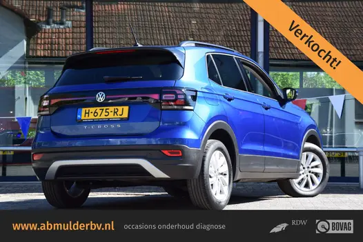 Volkswagen T-Cross 1.0 TSI 116PK Life DSG Automaat | Rijklaar incl. BOVAG Garantie | Org. NL | Navigatiesysteem | Parkeersensoren | Adaptive cruise control | PDC Voor&Achter | Carplay | Navigatie |