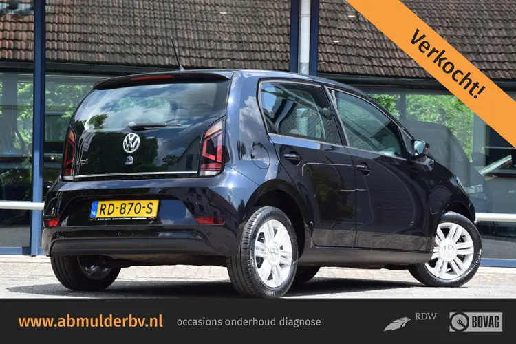 Volkswagen up! 1.0 BMT high up! 60PK | Org. NL | BOVAG Garantie | Cruise Control | Airco | Bluetooth Telefoonverbinding | 15'' Velgen | Parkeersensoren Achter | LED Dagrijverlichting |
