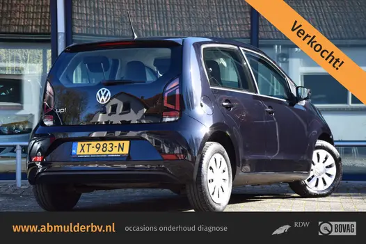 Volkswagen up! 1.0 BMT 60PK move up! | Org. NL | BOVAG Garantie | Parkeersensoren + Camera | Cruise Control | Airco | DAB | Multifunctioneel Stuurwiel | LED Dagrijverlichting |