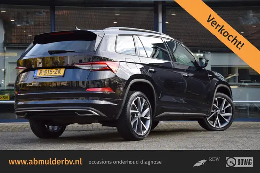 Skoda Kodiaq 1.5 TSI 150PK Sportline Business 7p / 7 Persoons DSG Automaat | BOVAG Garantie | Org. NL | Trekhaak | Panoramadak | Cruise control adaptief | 20'' Velgen | Camera | Virtual Cockpit |