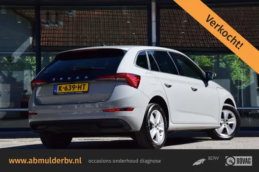 Skoda Scala 1.0 TSI Sport Business DSG Automaat | Org. NL | BOVAG Garantie | Cruise & Climate Control | Parkeersensoren | Full LED | Sportstoelen | Apple Carplay / Android Auto |