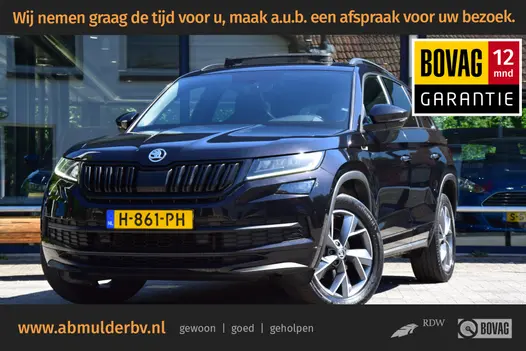 Skoda Kodiaq 1.5 TSI 150PK Sportline Business DSG Automaat | Org. NL | BOVAG Garantie | Trekhaak | Panoramadak | Virtual Cockpit | 19'' Velgen | Camera | Full LED | Elektrische Kofferklep |