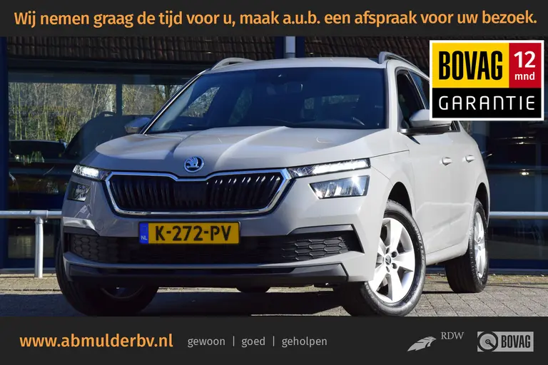 Skoda Kamiq 1.0 TSI 111PK Sport Business | Org. NL | BOVAG Garantie | Trekhaak | Virtual Cocpit | Sportstoelen | Cruise&Climate Control | PDC Achter | Apple Carplay/ Android Auto | afbeelding 1