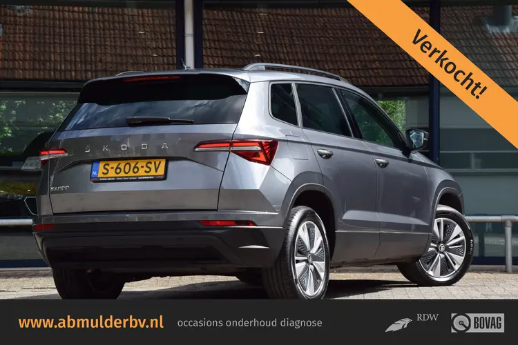Skoda Karoq 1.5 TSI ACT Business Edition Plus DSG Automaat | Org. NL | BOVAG Garantie | Stoel&Stuurverwarming | El. Kofferklep | Adaptive Cruise Control | Achteruitrijcamera |